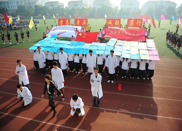 徐忠强摄，化生学院方阵造型.JPG